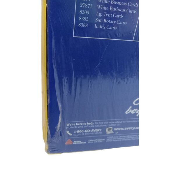 Avery Inkjet Postcards Index Cards White 400 Cards 4 Cards Sheet 8577 - Picture 5 of 5